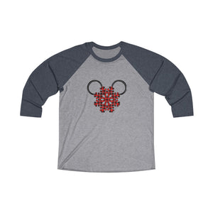 Unisex Tri-Blend 3/4 Raglan Tee