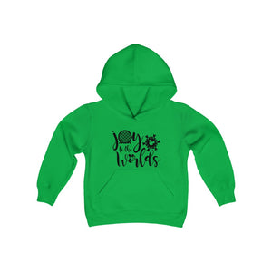 Joy to the Worlds - Youth Heavy Blend Hooded Sweatshirt