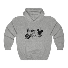 Load image into Gallery viewer, Merry Christmas Merry and Bright - Unisex Heavy Blend™ Hooded Sweatshirt