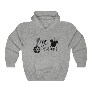 Merry Christmas Merry and Bright - Unisex Heavy Blend™ Hooded Sweatshirt