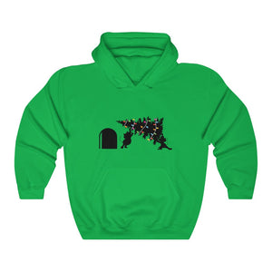 Christmas Tree Mice - Unisex Heavy Blend™ Hooded Sweatshirt