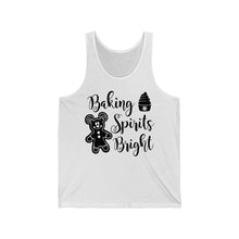 Load image into Gallery viewer, Baking Spirits Bright - Unisex Jersey Tank