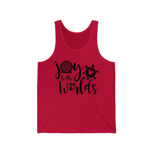 Joy to the Worlds - Unisex Jersey Tank