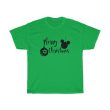 Load image into Gallery viewer, Merry Christmas Merry and Bright - Unisex Heavy Cotton Tee