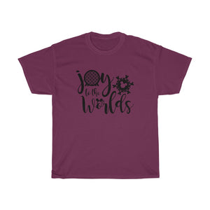 Joy to the Worlds - Unisex Heavy Cotton Tee