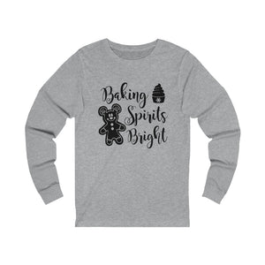 Baking Spirits Bright - Unisex Jersey Long Sleeve Tee