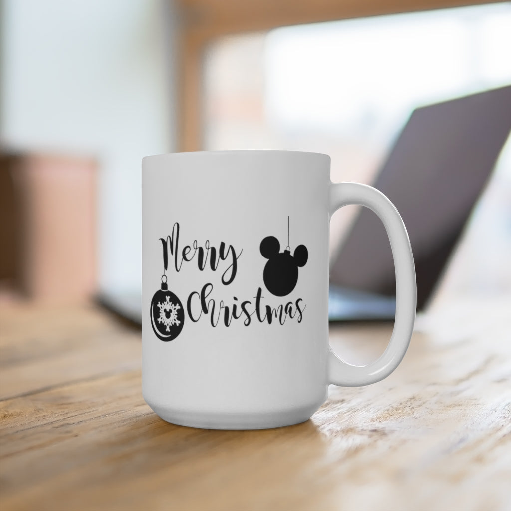 Merry Christmas Merry and Bright - Mug 15oz