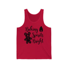 Load image into Gallery viewer, Baking Spirits Bright - Unisex Jersey Tank