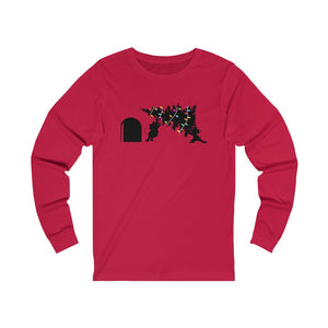 Christmas Tree Mice - Unisex Jersey Long Sleeve Tee