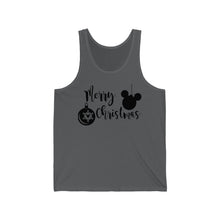 Load image into Gallery viewer, Merry Christmas Merry and Bright - Unisex Jersey Tank