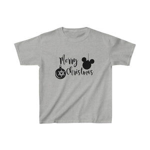 Merry Christmas Merry and Bright - Kids Heavy Cotton™ Tee