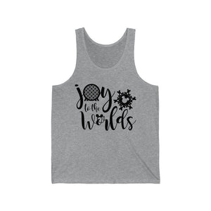 Joy to the Worlds - Unisex Jersey Tank