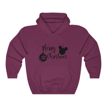 Load image into Gallery viewer, Merry Christmas Merry and Bright - Unisex Heavy Blend™ Hooded Sweatshirt