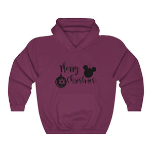 Merry Christmas Merry and Bright - Unisex Heavy Blend™ Hooded Sweatshirt