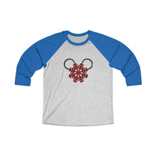 Load image into Gallery viewer, Unisex Tri-Blend 3/4 Raglan Tee