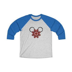 Unisex Tri-Blend 3/4 Raglan Tee