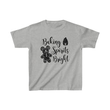 Load image into Gallery viewer, Baking Spirits Bright - Kids Heavy Cotton™ Tee