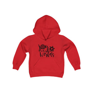 Joy to the Worlds - Youth Heavy Blend Hooded Sweatshirt