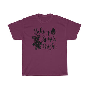 Baking Spirits Bright - Unisex Heavy Cotton Tee