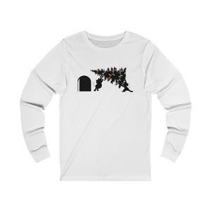 Christmas Tree Mice - Unisex Jersey Long Sleeve Tee