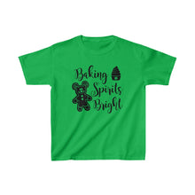 Load image into Gallery viewer, Baking Spirits Bright - Kids Heavy Cotton™ Tee