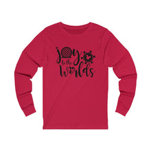 Load image into Gallery viewer, Joy to the Worlds - Unisex Jersey Long Sleeve Tee