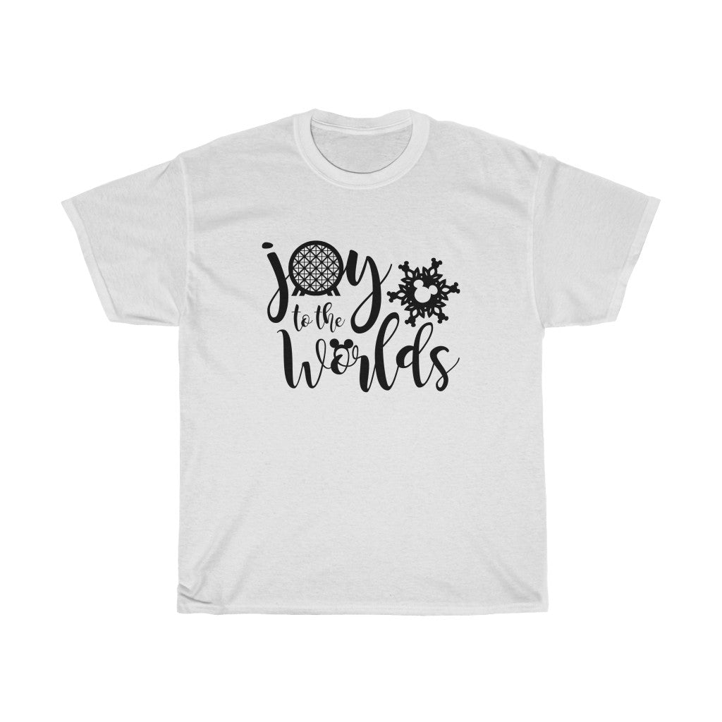 Joy to the Worlds - Unisex Heavy Cotton Tee