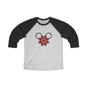 Unisex Tri-Blend 3/4 Raglan Tee
