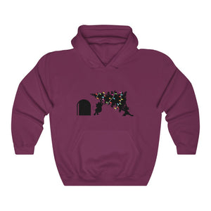 Christmas Tree Mice - Unisex Heavy Blend™ Hooded Sweatshirt