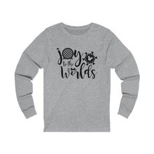 Load image into Gallery viewer, Joy to the Worlds - Unisex Jersey Long Sleeve Tee