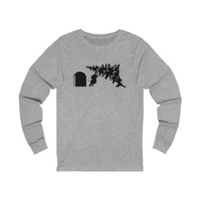 Load image into Gallery viewer, Christmas Tree Mice - Unisex Jersey Long Sleeve Tee