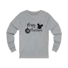 Load image into Gallery viewer, Merry Christmas Merry and Bright - Unisex Jersey Long Sleeve Tee