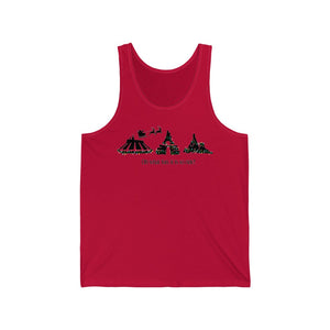 Oh What Fun it is to Ride - Unisex Jersey Tank