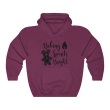 Load image into Gallery viewer, Baking Spirits Bright - Unisex Heavy Blend™ Hooded Sweatshirt