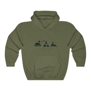 Oh What Fun it is to Ride - Unisex Heavy Blend™ Hooded Sweatshirt