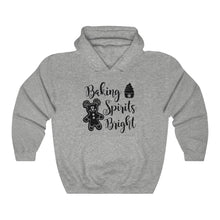 Load image into Gallery viewer, Baking Spirits Bright - Unisex Heavy Blend™ Hooded Sweatshirt