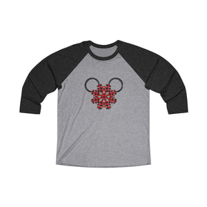 Unisex Tri-Blend 3/4 Raglan Tee