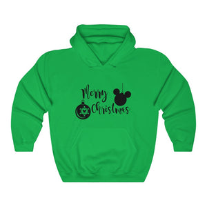 Merry Christmas Merry and Bright - Unisex Heavy Blend™ Hooded Sweatshirt