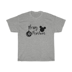 Merry Christmas Merry and Bright - Unisex Heavy Cotton Tee