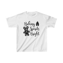 Load image into Gallery viewer, Baking Spirits Bright - Kids Heavy Cotton™ Tee