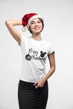 Load image into Gallery viewer, Merry Christmas Merry and Bright - Unisex Heavy Cotton Tee