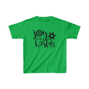 Joy to the Worlds - Kids Heavy Cotton™ Tee