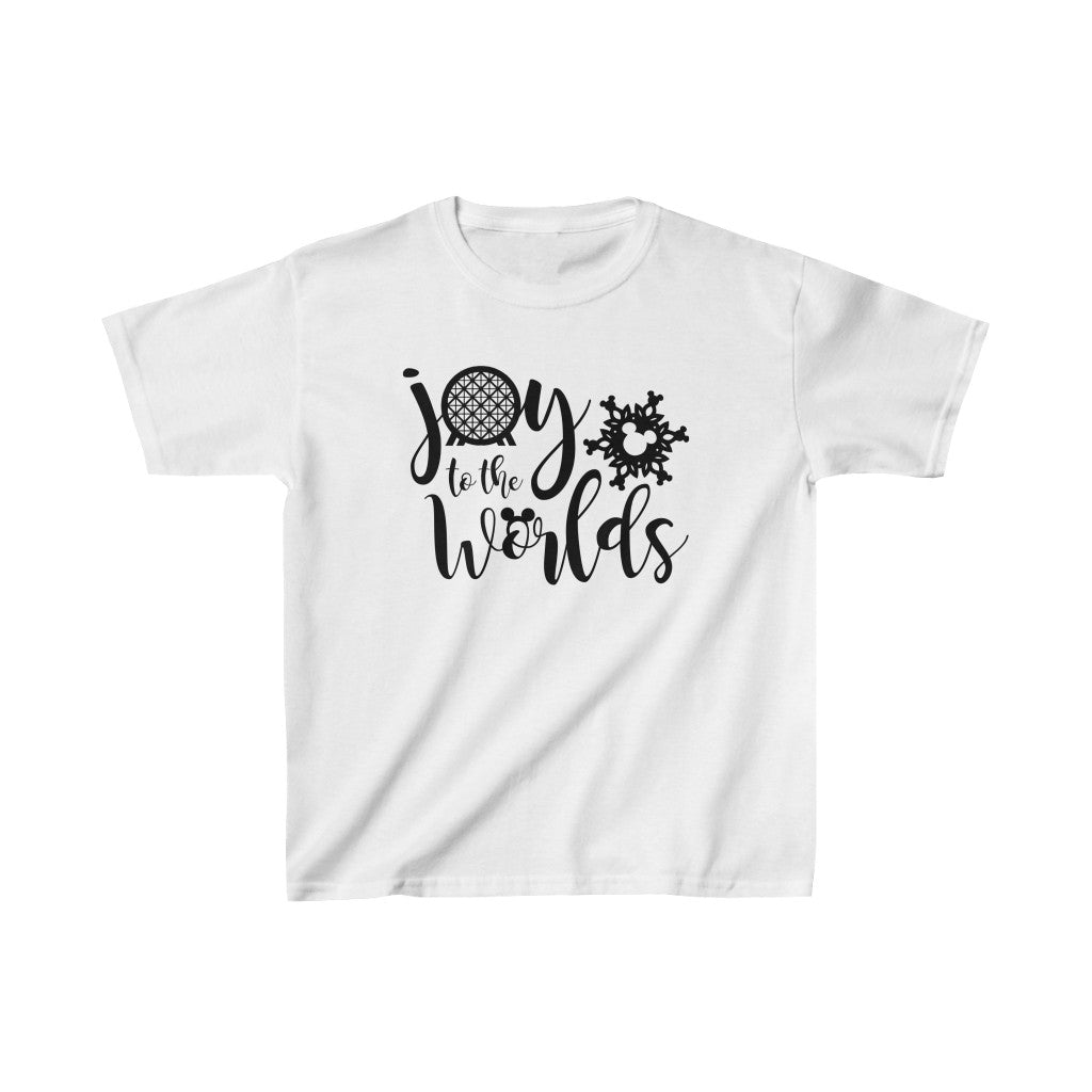 Joy to the Worlds - Kids Heavy Cotton™ Tee