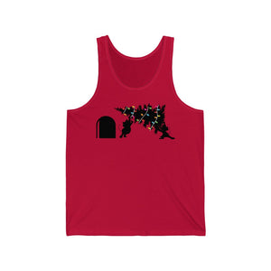 Christmas Tree Mice - Unisex Jersey Tank