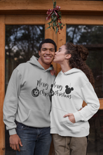 Load image into Gallery viewer, Merry Christmas Merry and Bright - Unisex Heavy Blend™ Hooded Sweatshirt