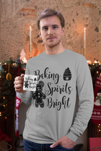 Load image into Gallery viewer, Baking Spirits Bright - Unisex Jersey Long Sleeve Tee