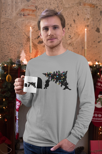 Christmas Tree Mice - Unisex Jersey Long Sleeve Tee