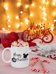 Merry Christmas Merry and Bright - Mug 15oz