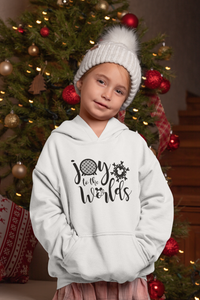 Joy to the Worlds - Youth Heavy Blend Hooded Sweatshirt