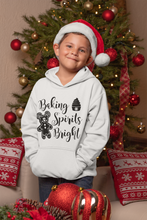 Load image into Gallery viewer, Baking Spirits Bright - Youth Heavy Blend Hooded Sweatshirt